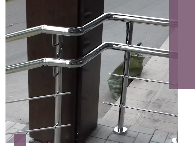 Монтаж поручней из нержавеющей стали в Светлограде качественно и быстро